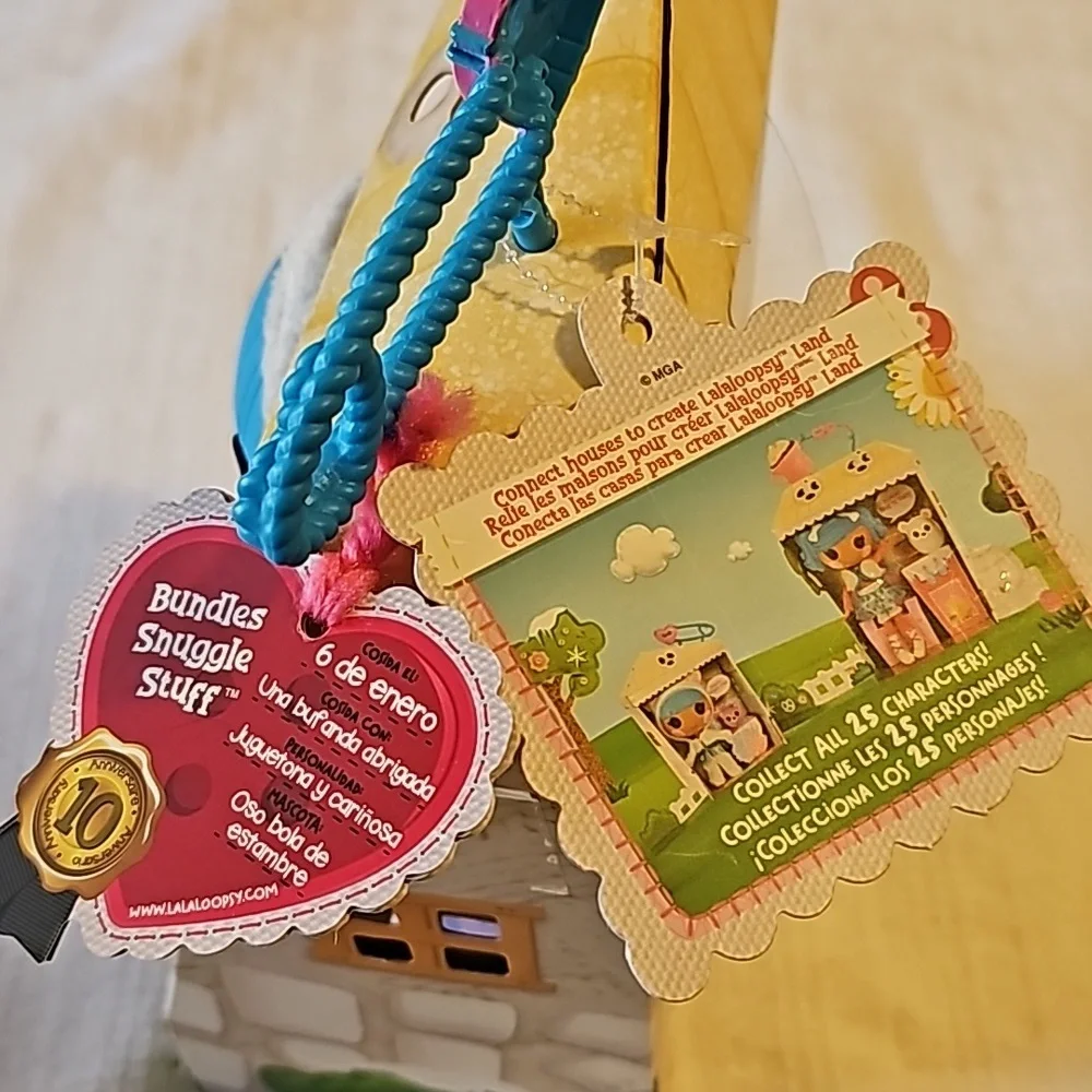 Lalaloopsy Littles  7" Winter Doll Bundle Snuggle Stuff With Pet Yarn Ba… - Picture 10 of 12